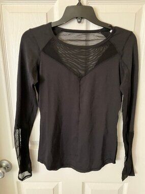 ALALA Ladies' Black Blouse/Activewear Top XS